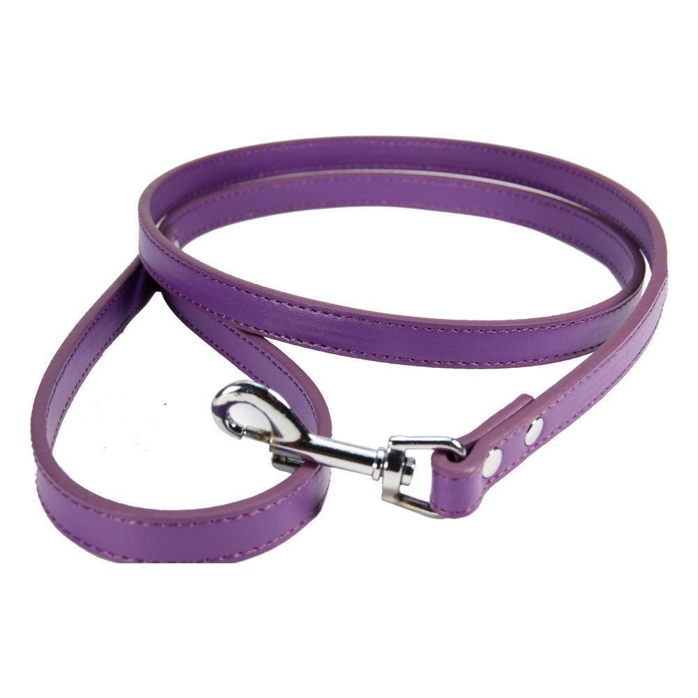 Luxury Leather Pet Leash - Stylish And Durable Cat And Dog Chain - Pets Perfect