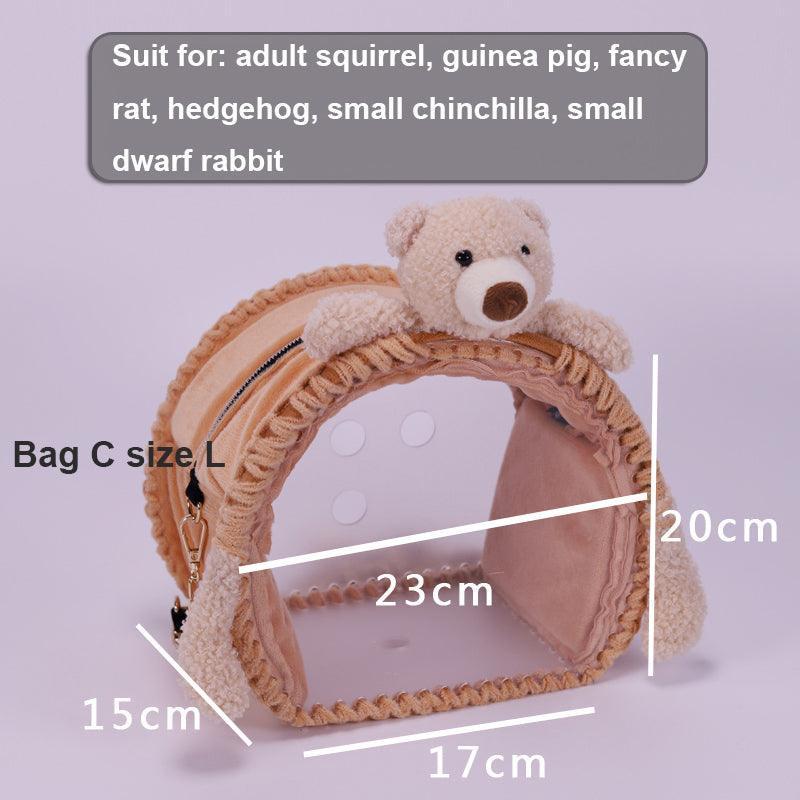Pet Paradise Portable Hamster Cage - Travel Carrier with Going Out Bag for Small Pets - Pets Perfect
