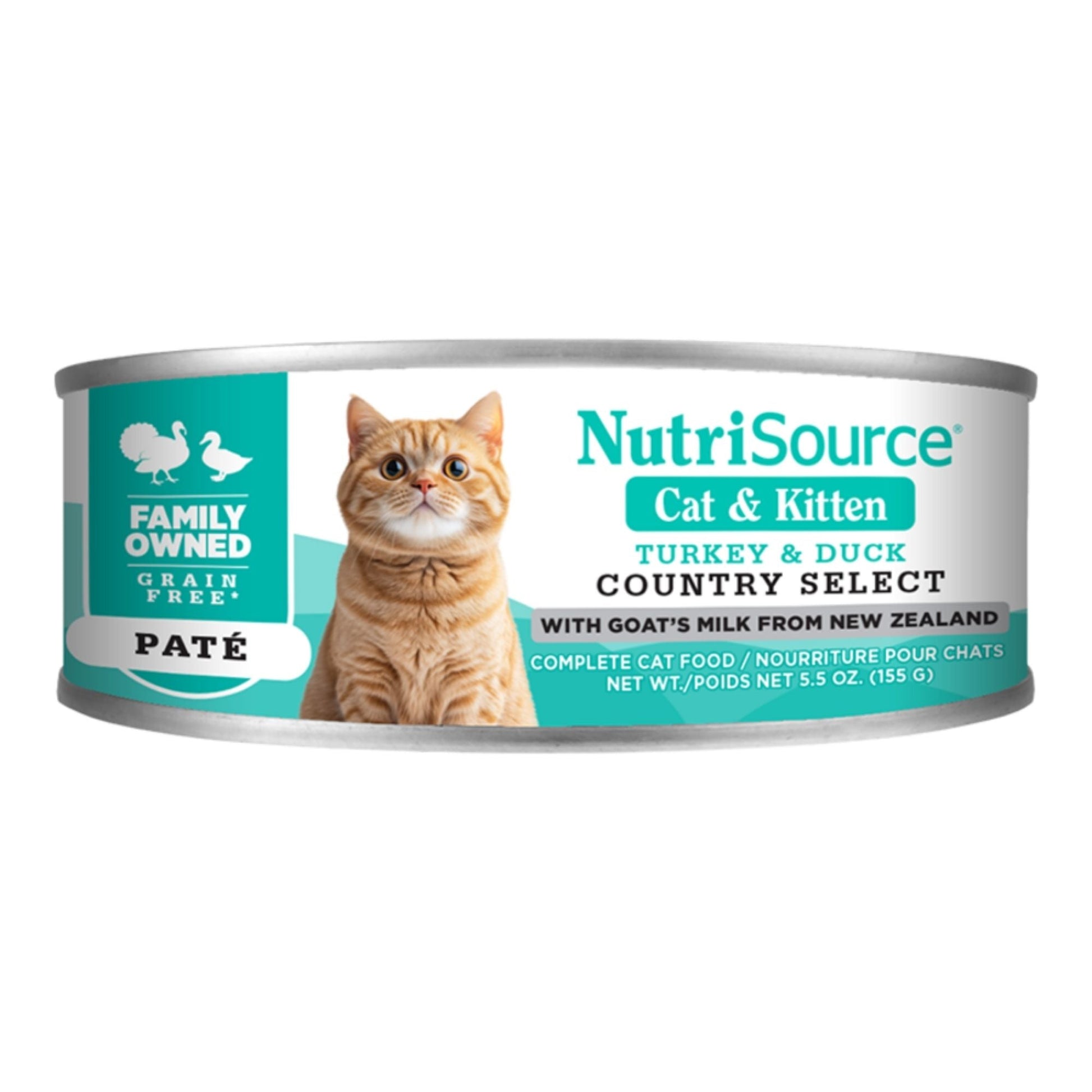 Nutrisource Cat Grain-Free Country Select Cans 5.5 oz. 12 ct