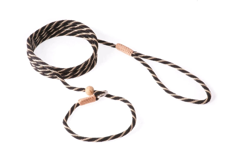 Nylon Slip Lead With Stopper (6 ft x 1/8 in or 4 mm) - Pets Perfect