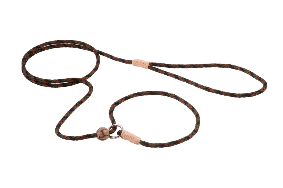 Nylon Slip Lead With Stopper (4 ft x 1/8 in or 4 mm) - Pets Perfect
