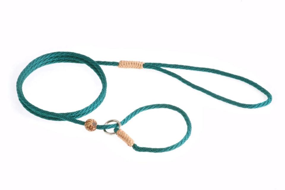 Nylon Slip Lead With Stopper (4 ft x 1/8 in or 4 mm) - Pets Perfect