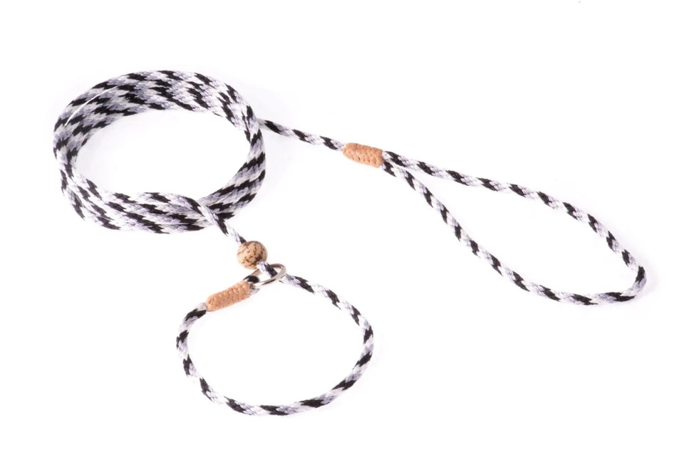 Nylon Slip Lead With Stopper (6 ft x 1/8 in or 4 mm) - Pets Perfect