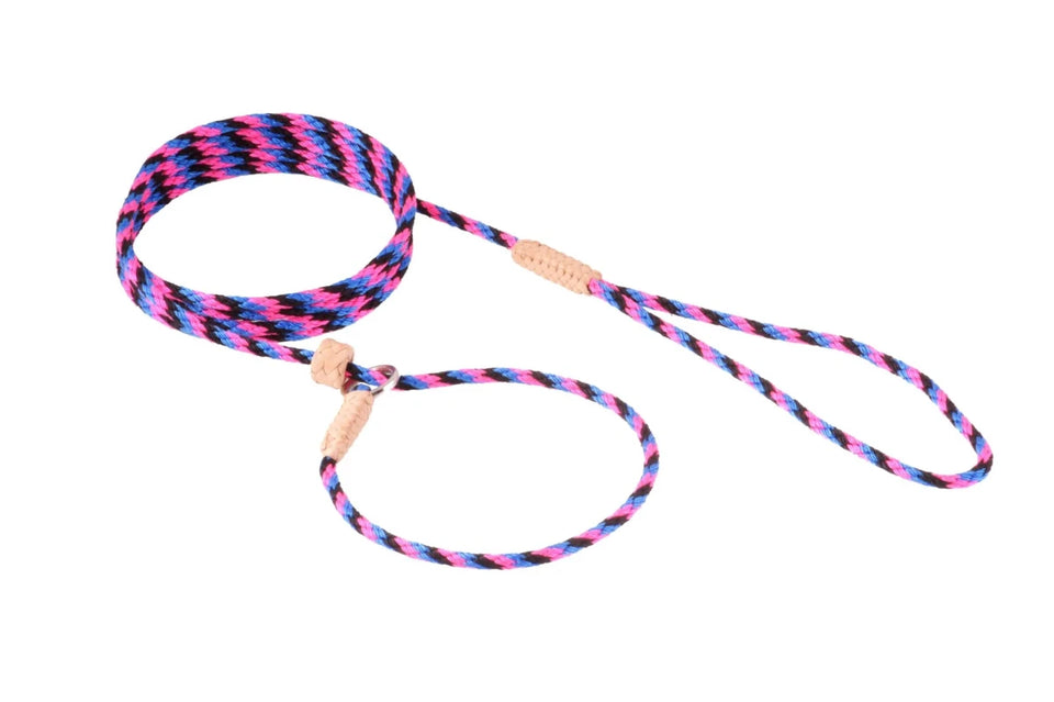 Nylon Slip Lead With Stopper (6 ft x 1/8 in or 4 mm) - Pets Perfect