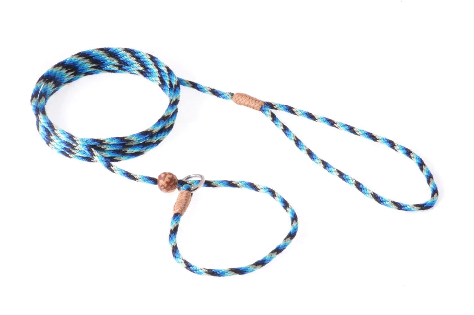Nylon Slip Lead With Stopper (6 ft x 1/8 in or 4 mm) - Pets Perfect