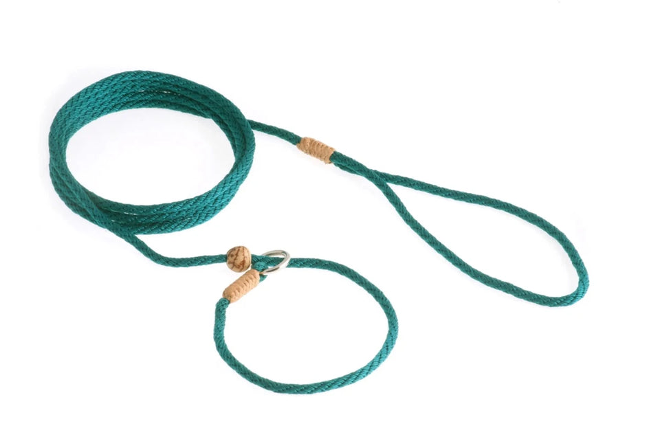 Nylon Slip Lead With Stopper (6 ft x 1/8 in or 4 mm) - Pets Perfect