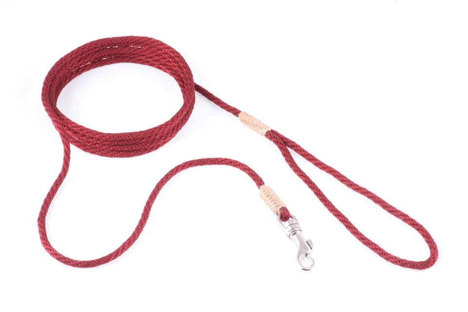 Nylon Snap Leads (6 ft x 1/8 in or 4 mm) - Pets Perfect