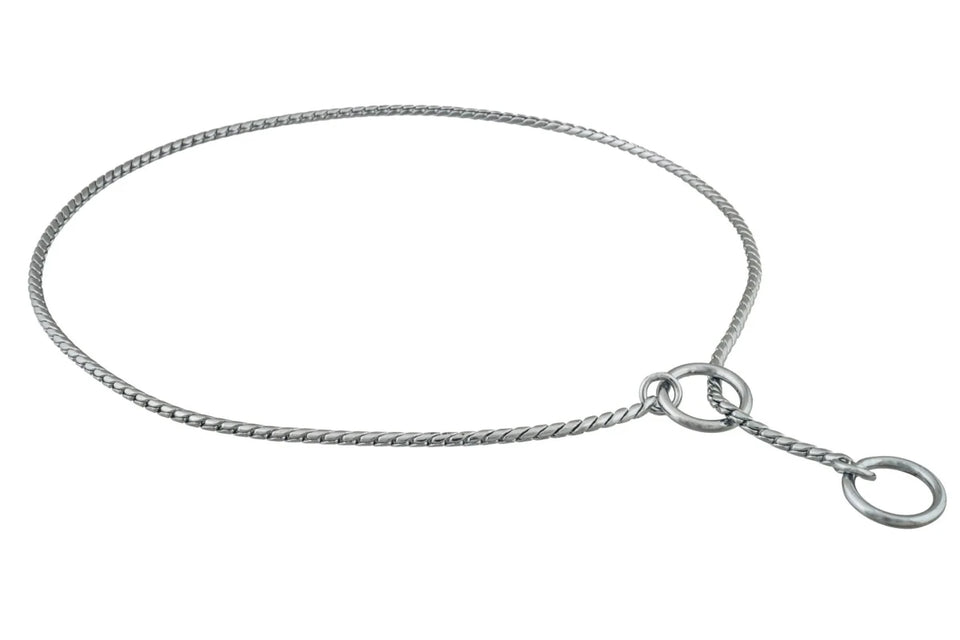 Slip Snake Show Chain Dog Collar (18 in x 2.4 mm) - Pets Perfect