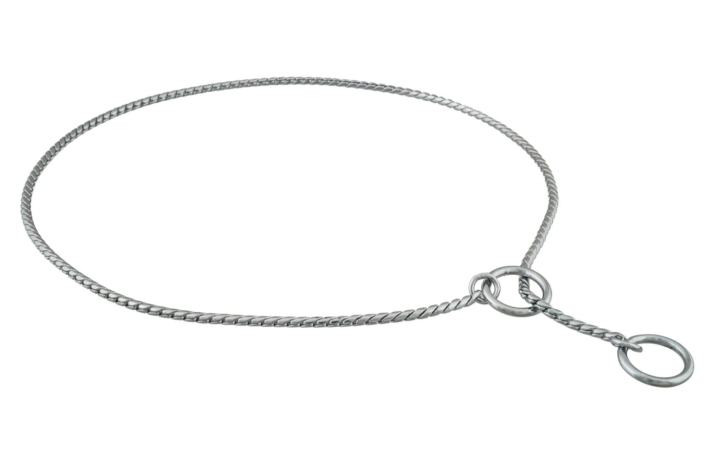 Slip Snake Show Chain Collar (20 in x 2.4mm)