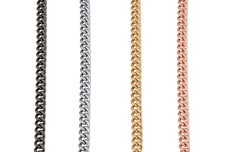 Slip Curve Show Chain Dog Collar (12 in x 1.4 mm) - Pets Perfect