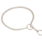 Slip Curve Show Chain Collar (10 in x 1.2 mm)