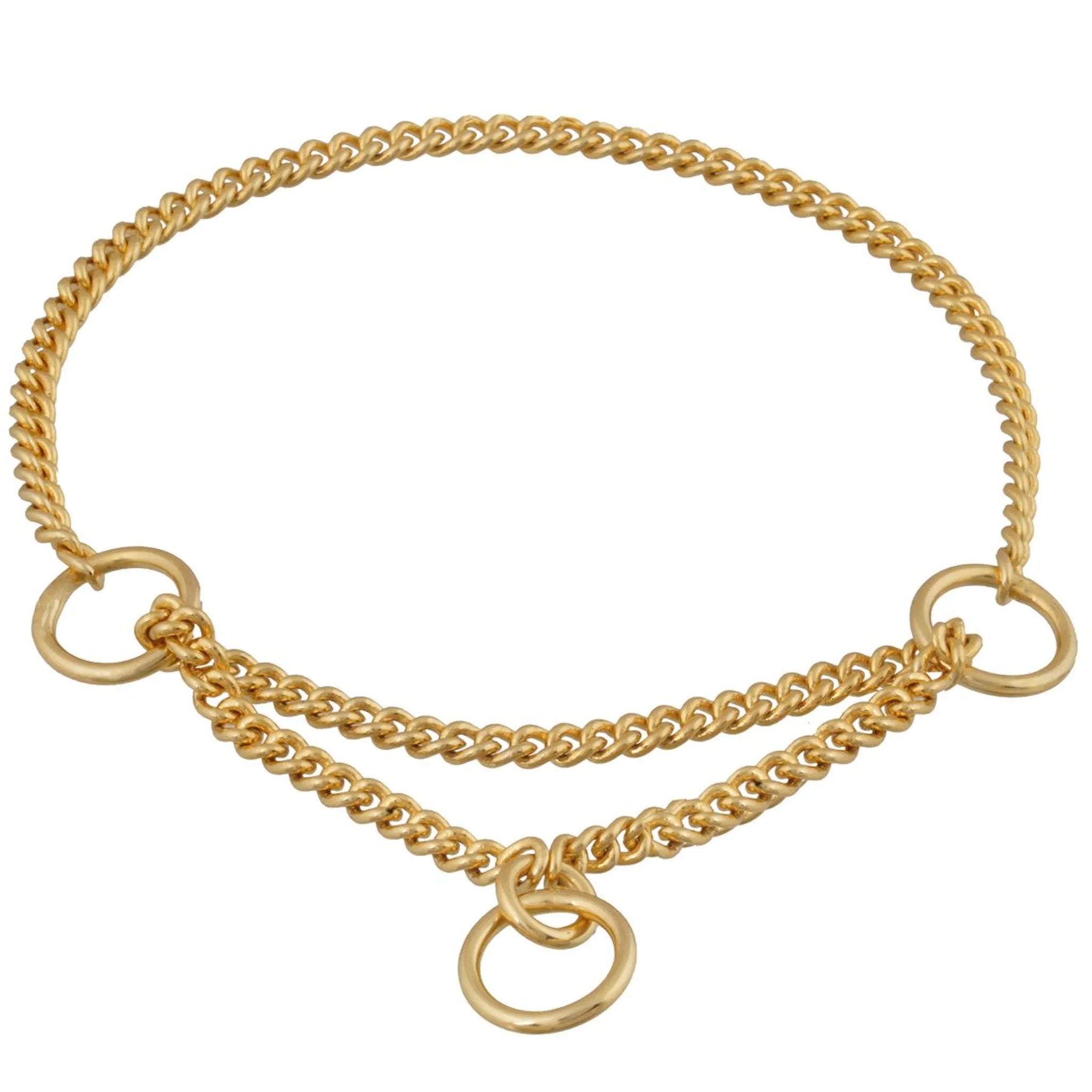 Martingale Show Chain Collar (16in x 1.2 mm)