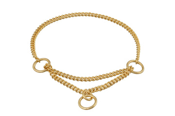 Martingale Show Chain Collar (16in x 1.2 mm)