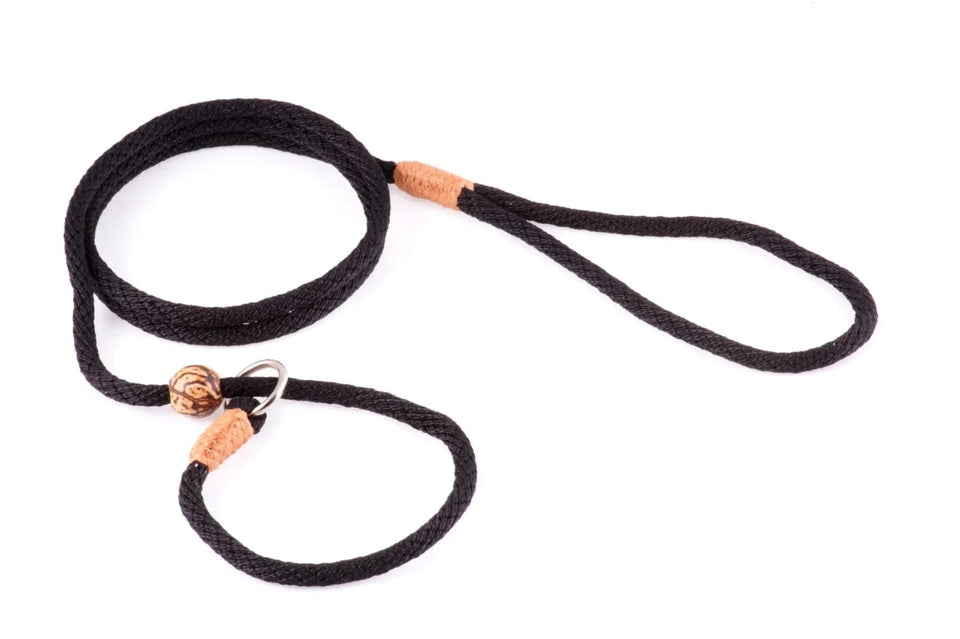 Nylon Slip Lead With Stopper (4 ft x 1/4 in or 6 mm) - Pets Perfect