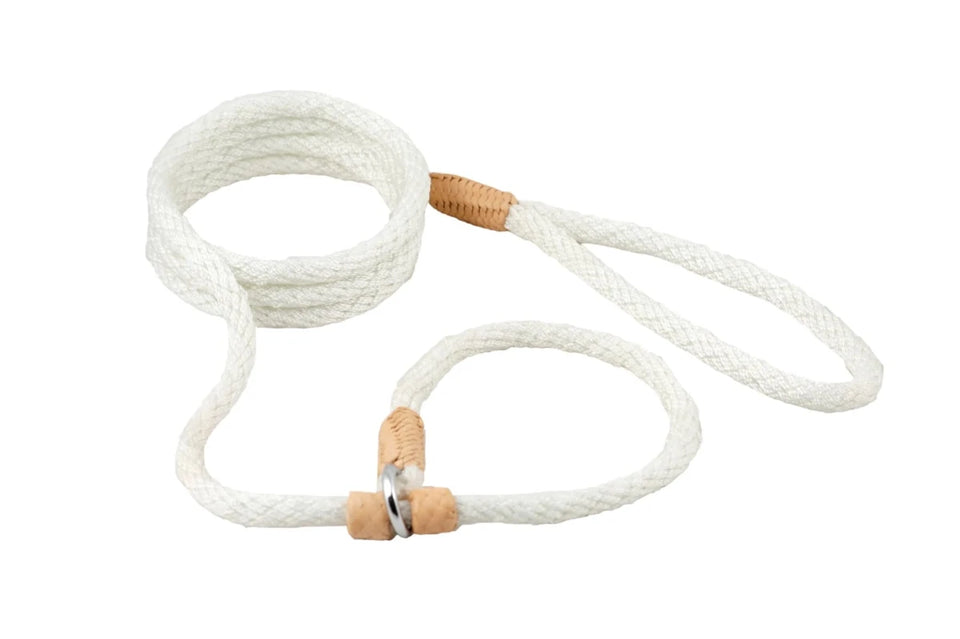 Nylon Slip Dog Leash With 2 Stoppers (6 ft x 5/16 in or 8 mm) - Pets Perfect