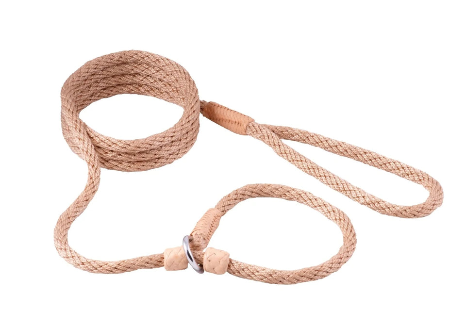 Nylon Slip Dog Leash With 2 Stoppers (6 ft x 5/16 in or 8 mm) - Pets Perfect