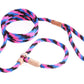 Nylon Slip Leash With 2 Stoppers (6ft  x 5/16in or 8mm)