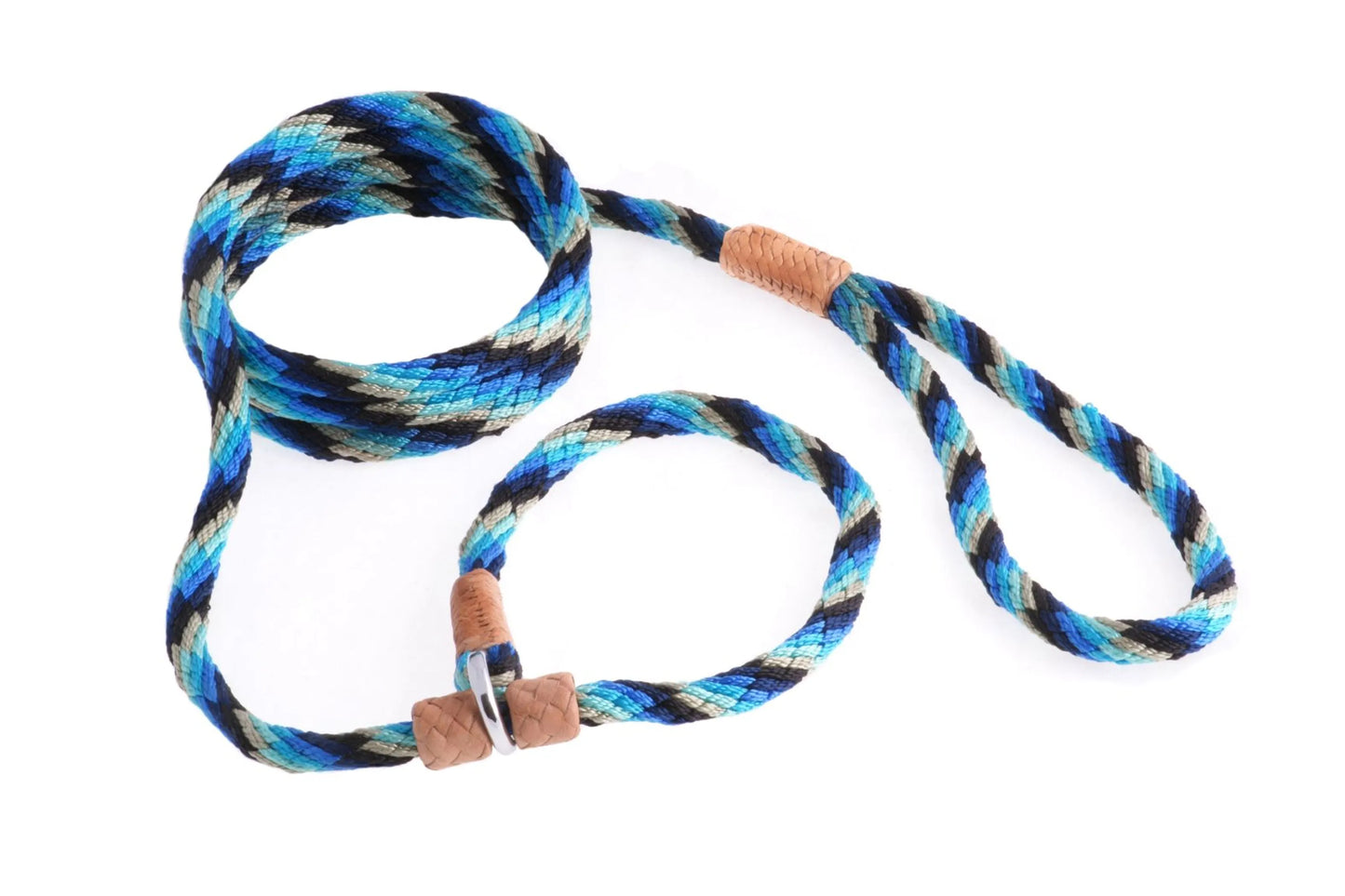 Nylon Slip Leash With 2 Stoppers (6ft  x 5/16in or 8mm)