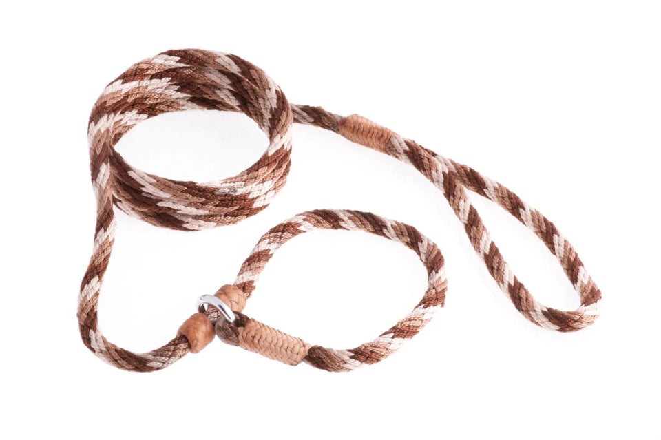 Nylon Slip Dog Leash With 2 Stoppers (6 ft x 5/16 in or 8 mm) - Pets Perfect