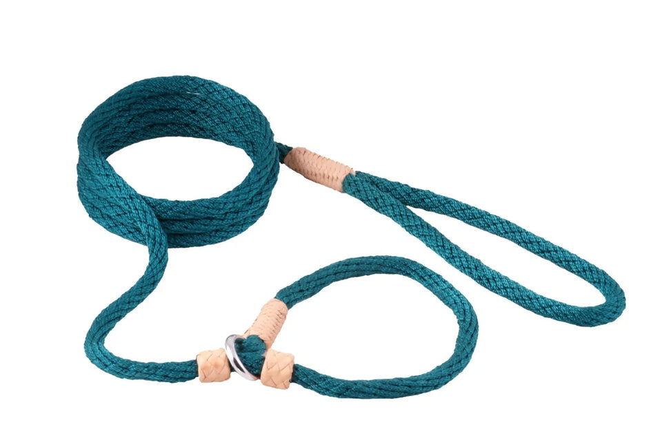 Nylon Slip Dog Leash With 2 Stoppers (6 ft x 5/16 in or 8 mm) - Pets Perfect