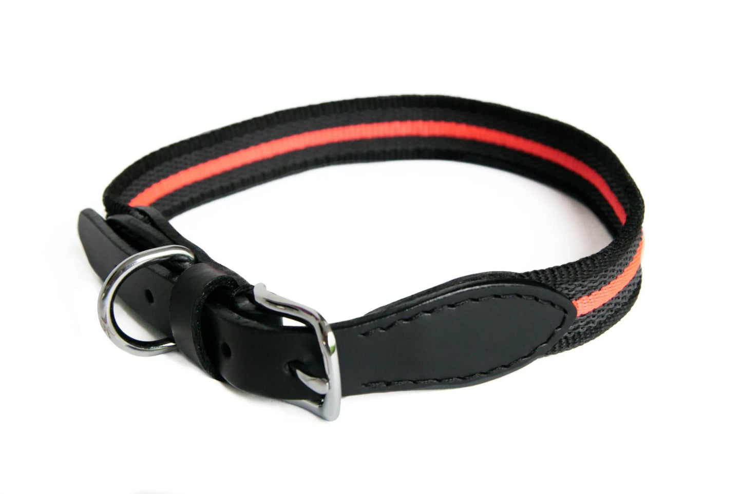Reflective Dog Collar with Quick-Release Buckle - Premium Nylon Safety Collar for Night Walks