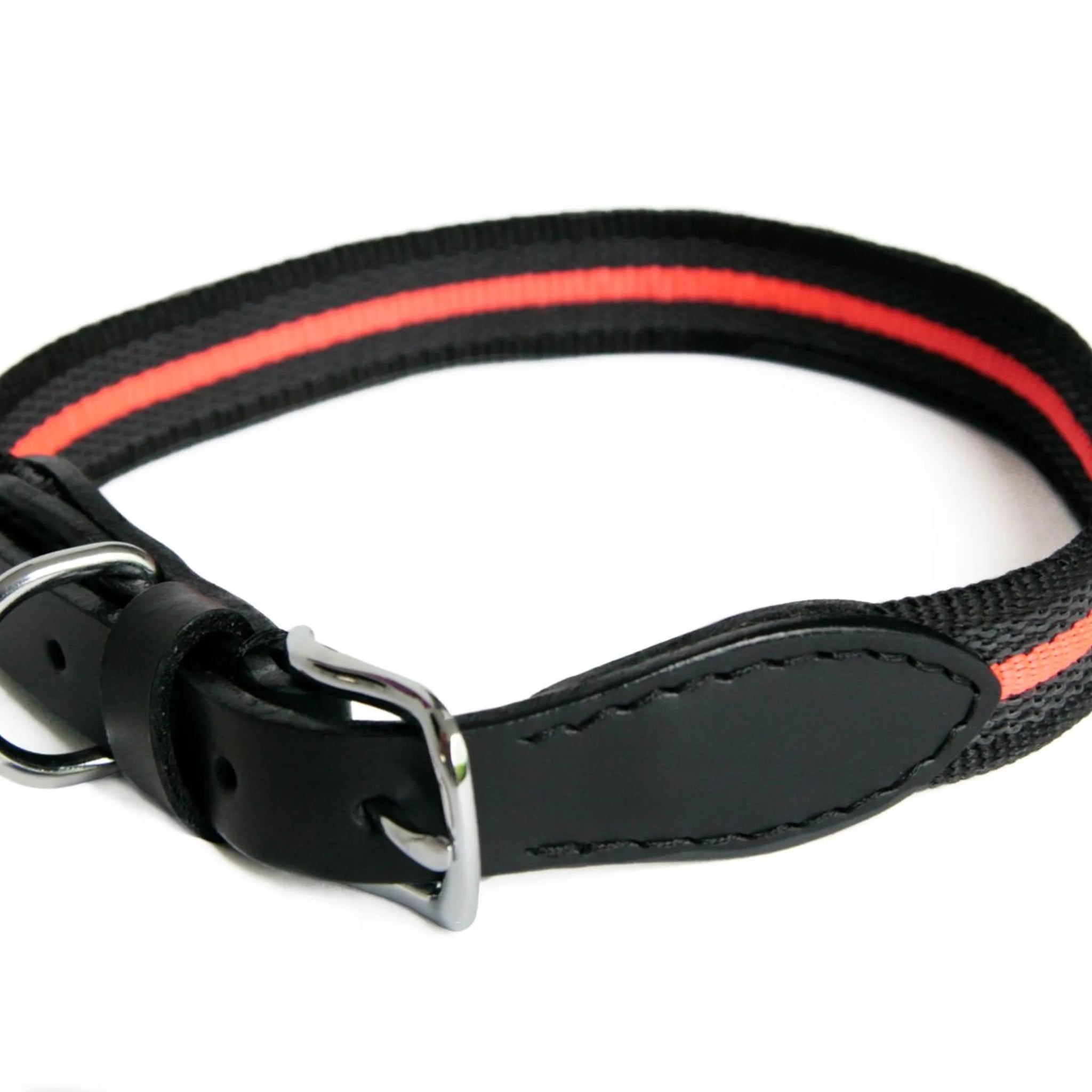 Alvalley Reflective Anti-Slip Dog Collar with Buckle (22 in x 1 in )