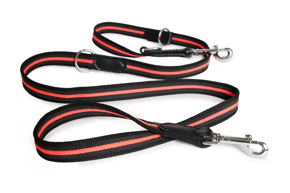 Alvalley Reflective Anti-Slip Multiuse Snap Dog Leash (6 ft x 1 in) - Pets Perfect