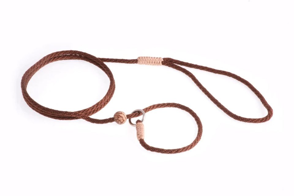 Nylon Slip Lead With Stopper (4 ft x 1/16 or 2 mm) - Pets Perfect