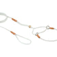 Nylon Martingale Leads (8in x 1/16 or 2 mm)