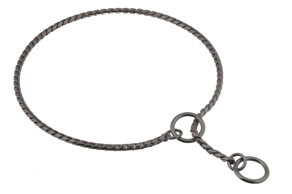 Slip Snake Show Chain Dog Collar (16 in x 5.5 mm) - Pets Perfect