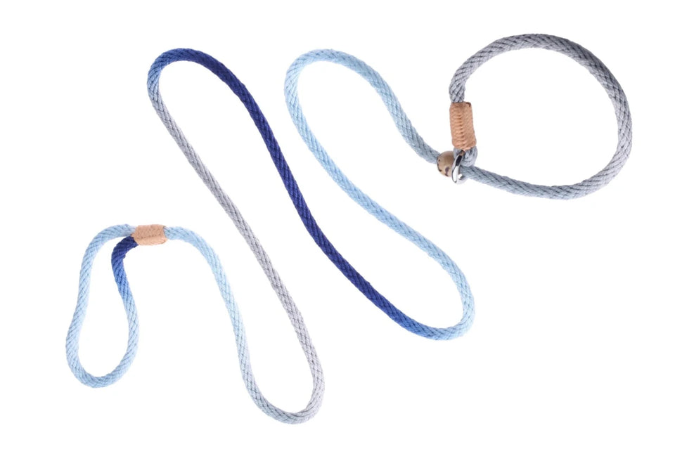 Nylon Slip Dog Leash With 2 Stoppers (6 ft x 5/16 in or 8 mm) - Pets Perfect