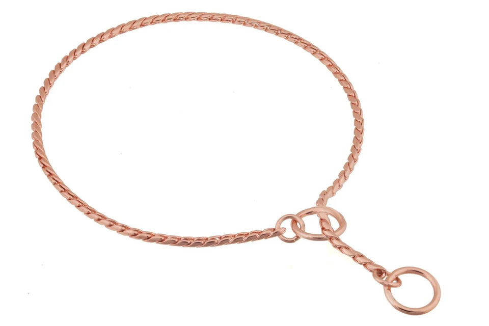 Slip Snake Show Chain Dog Collar (18 in x 5.5 mm) - Pets Perfect
