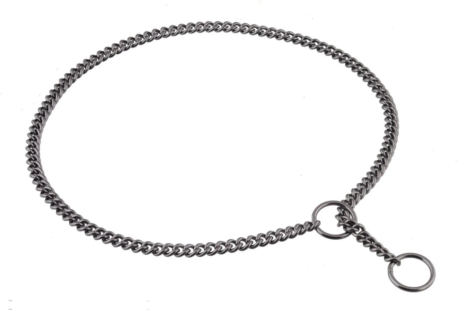 Slip Curve Show Chain Dog Collar (22 in x 1.6 mm) - Pets Perfect