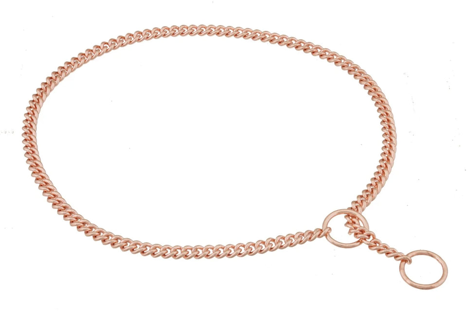 Slip Curve Show Chain Dog Collar (22 in x 1.6 mm) - Pets Perfect
