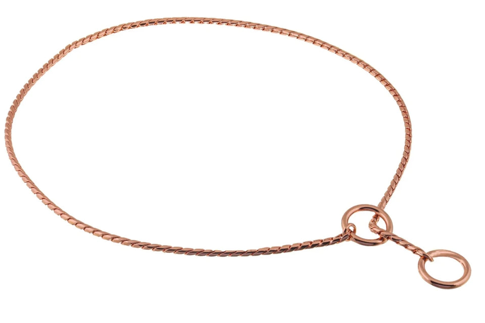 Slip Snake Show Chain Dog Collar (30 in x 3.0 mm) - Pets Perfect
