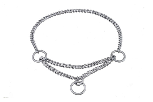 Martingale Show Chain Collar (22in x 1.4 mm)