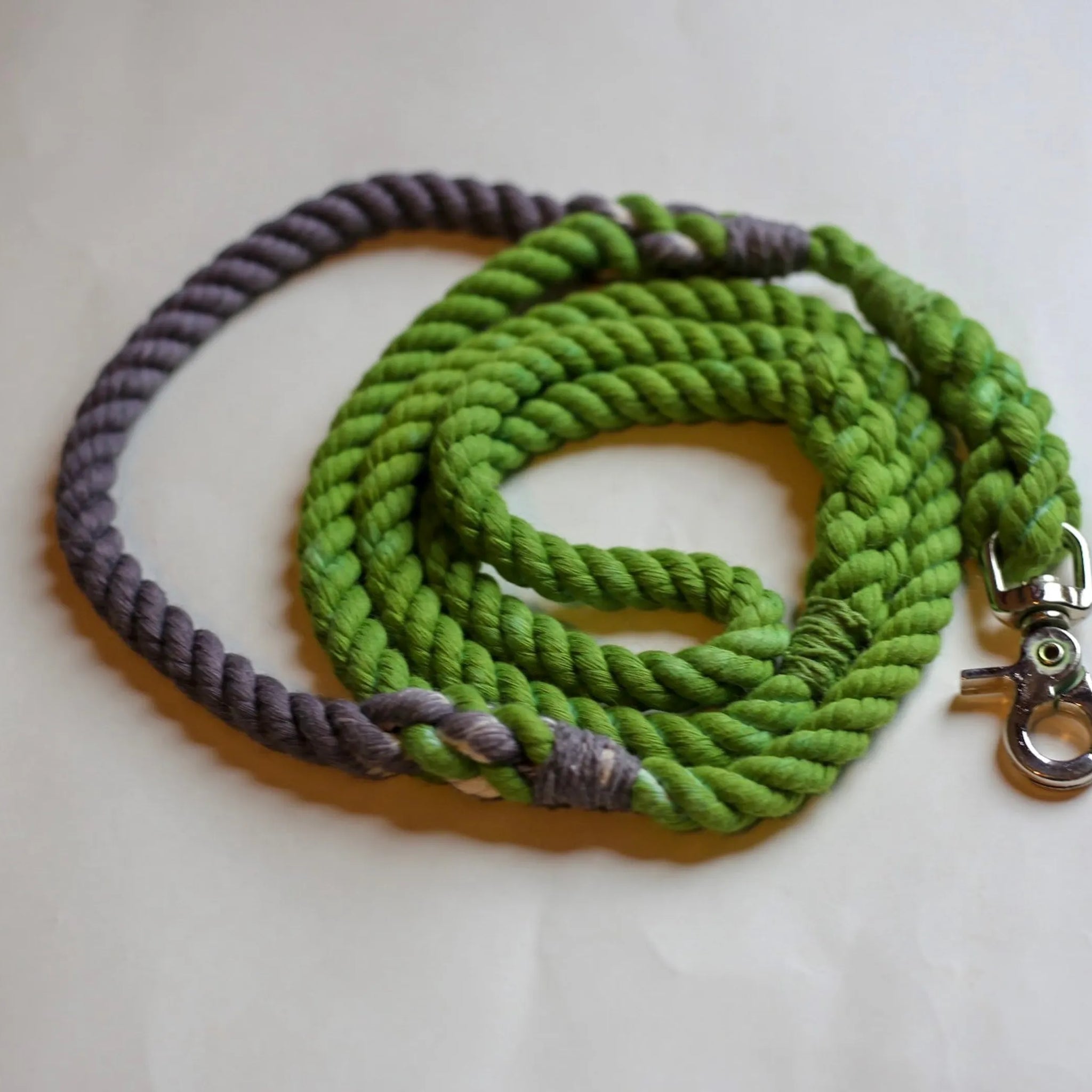 Rope Dog Leash with Traffic Handle