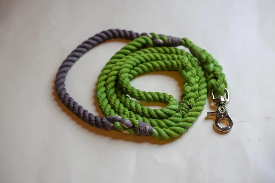 Rope Dog Leash with Traffic Handle - Pets Perfect