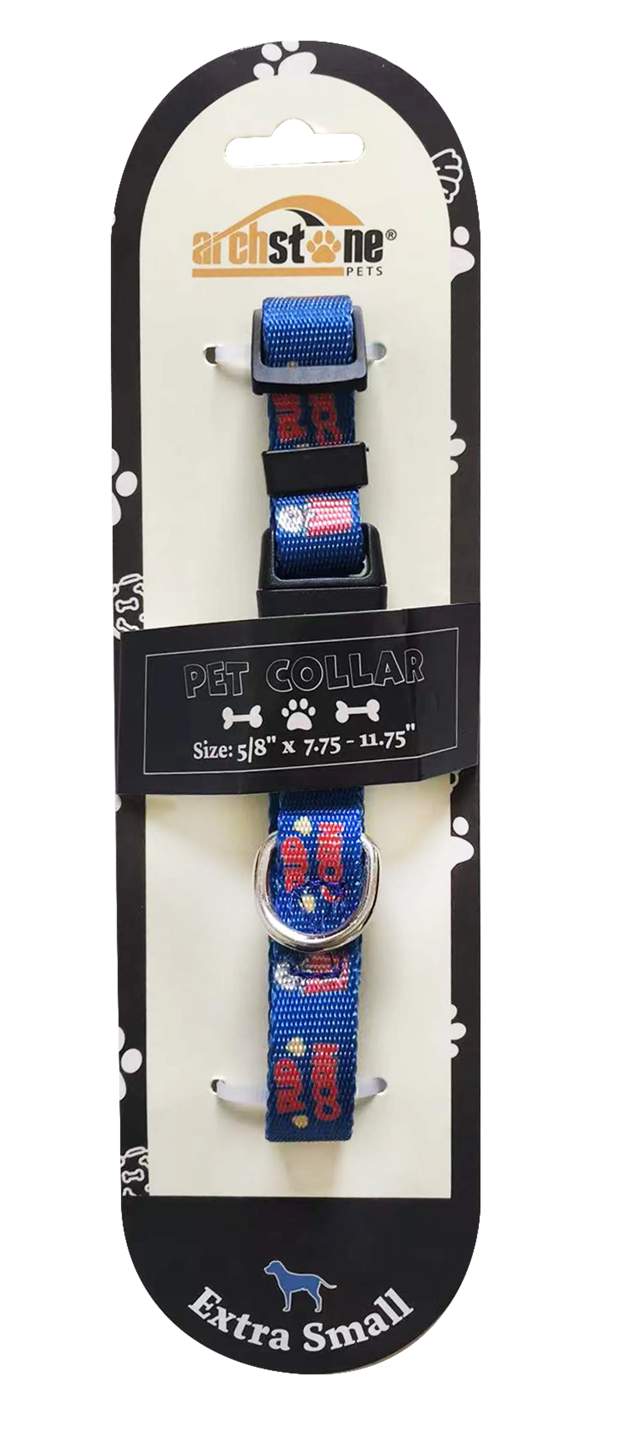 Pet Collars  (Pupcorn Print Style)