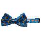 Cutie Ties Preppy Pet Dog Bow Tie - Floral Pattern Pet Accessory