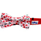 Cutie Ties Preppy Pet Dog Bow Tie - Floral Pattern Pet Accessory