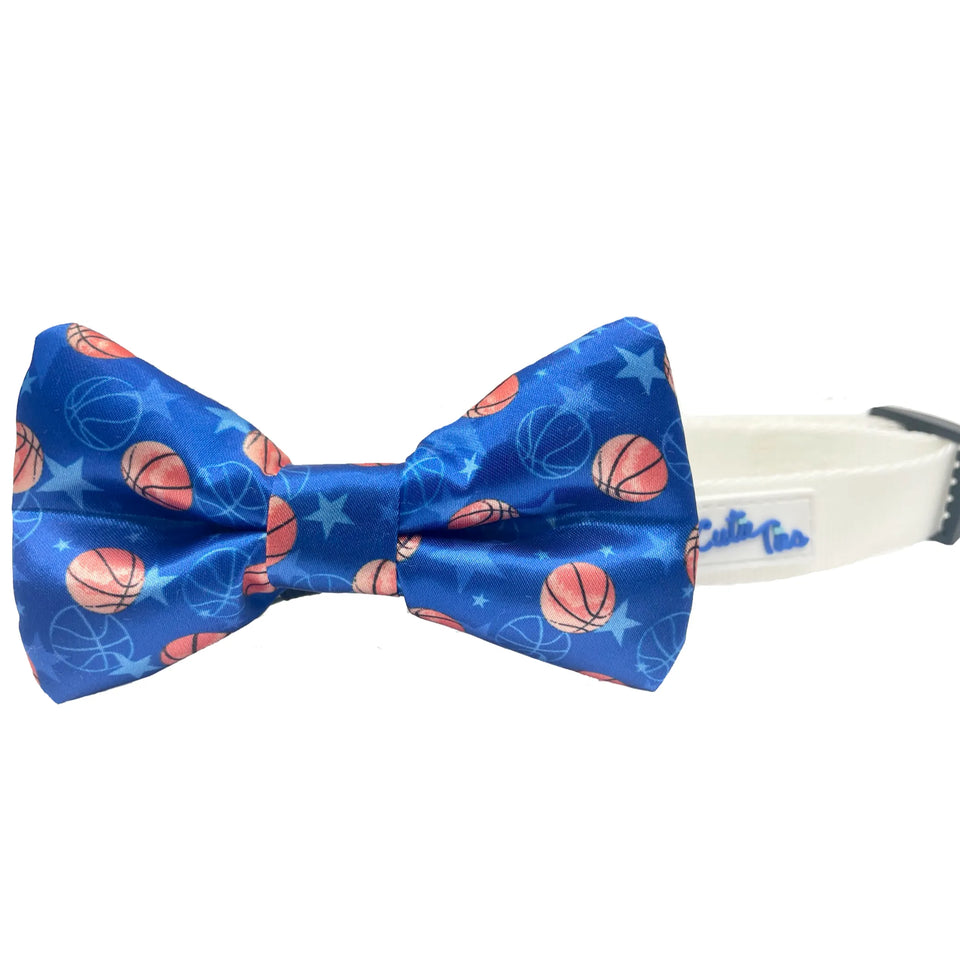 Cutie Ties Dog Bow Tie - Fun Print Dog Collar Accessory, Baseball/hotdogs/ONE SIZE, view 12