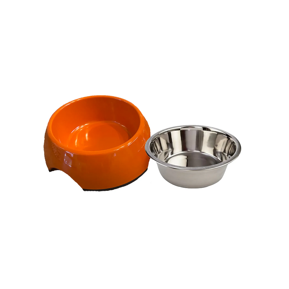 Cutie Ties 2-Piece Stainless Steel Dog Bowl with Melamine Outer, view 13