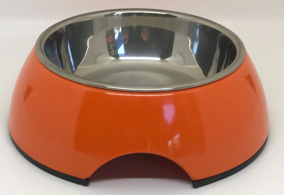 Cutie Ties 2-Piece Stainless Steel Dog Bowl with Melamine Outer, view 14