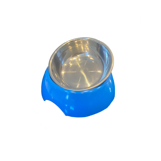 Cutie Ties 2-Piece Stainless Steel Dog Bowl with Melamine Outer