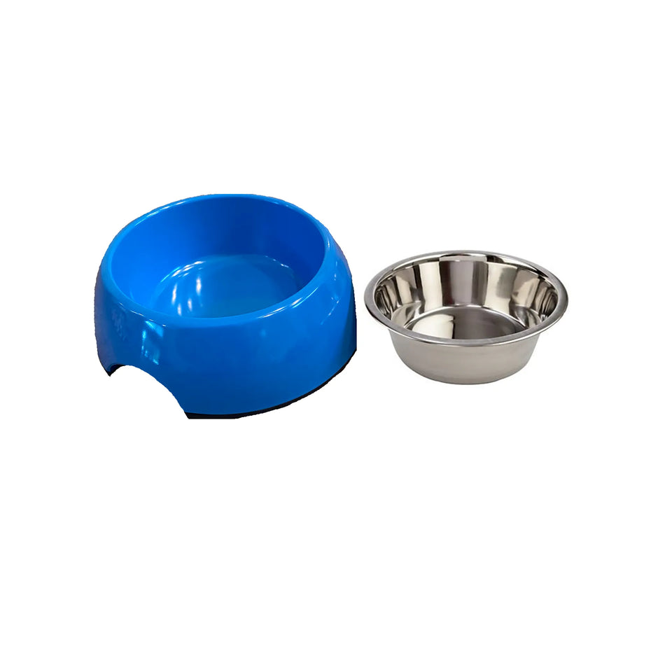Cutie Ties 2-Piece Stainless Steel Dog Bowl with Melamine Outer, view 16