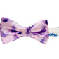 Cutie Ties Music Notes Dog Bow Tie - White Musical Pet Accessory
