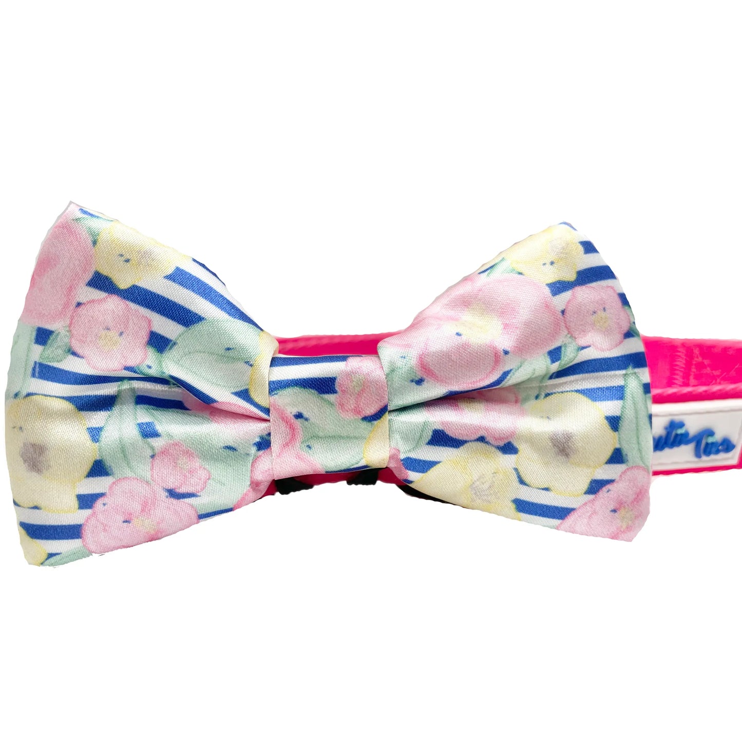 Cutie Ties Preppy Pet Dog Bow Tie - Floral Pattern Pet Accessory