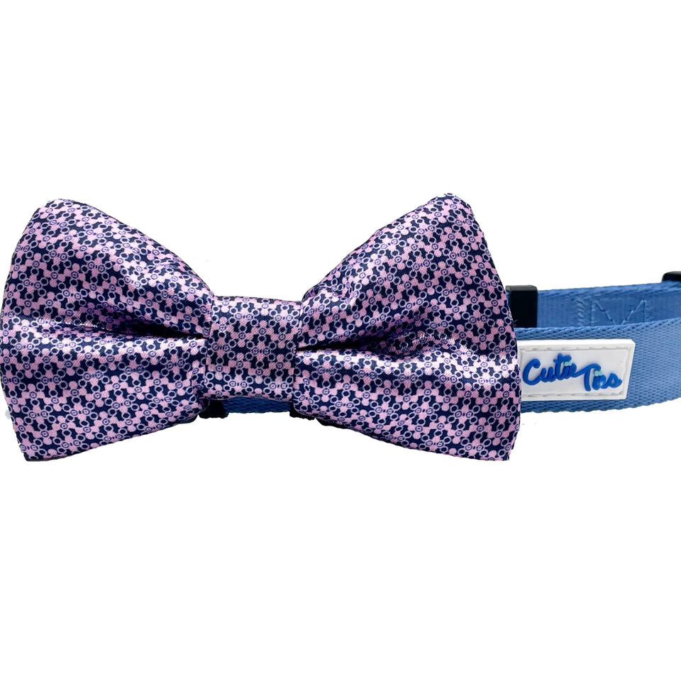 Cutie Ties Dog Bow Tie - 14 Playful Designs, Black sunflower/ONE SIZE, view 14