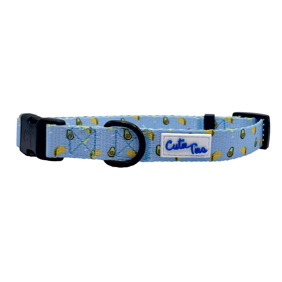 Cutie Ties Fun Design Dog Collar, Taco tuesday/MEDIUM, view 2